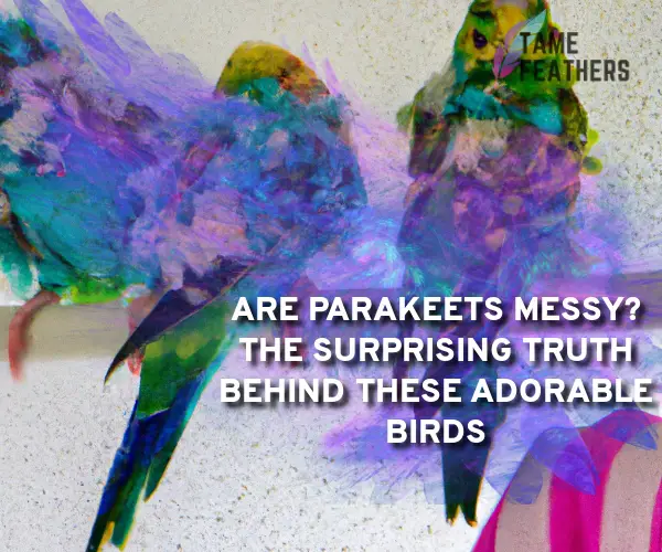 are parakeets messy