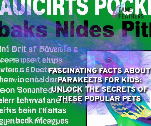 facts about parakeets for kids
