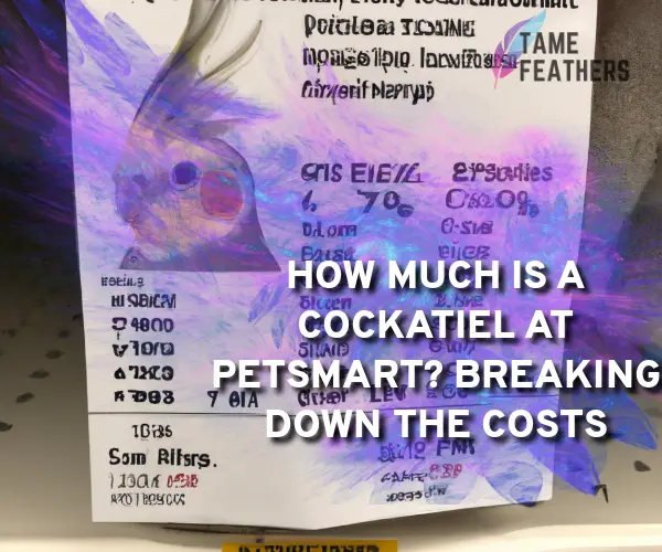 how much is a cockatiel at petsmart