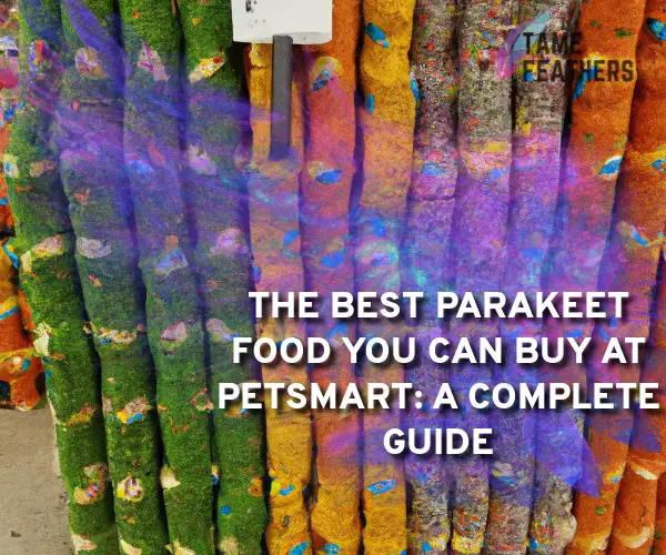 parakeet food petsmart