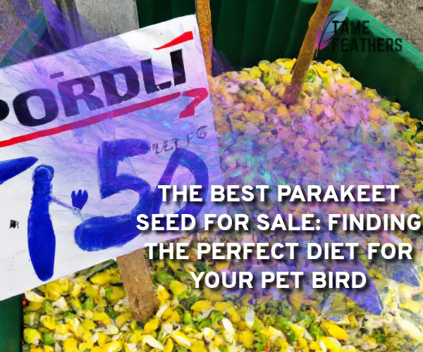 parakeet seed for sale