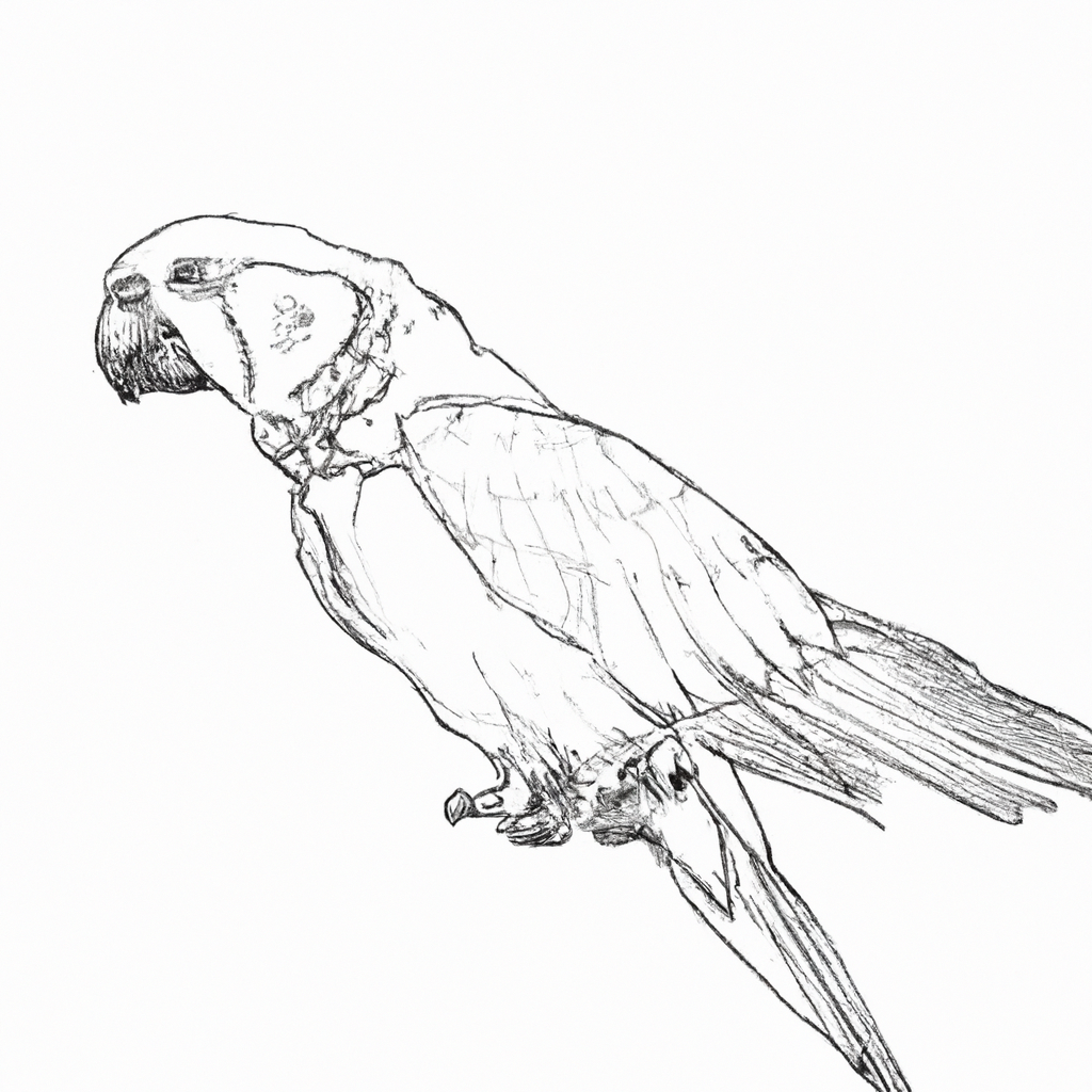parrot images drawings