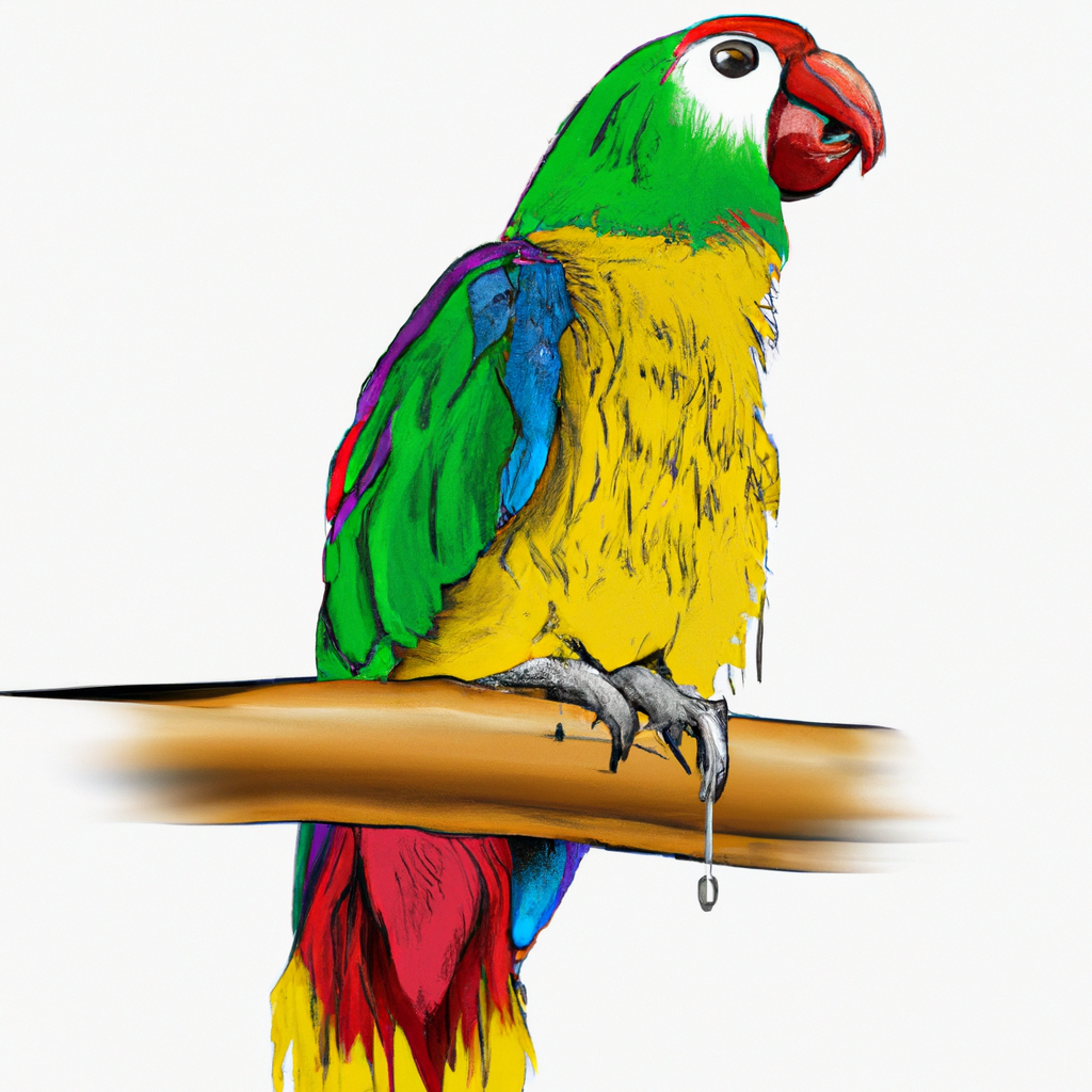 parrot images drawing