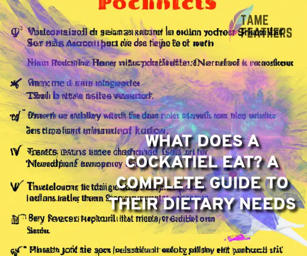 what does cockatiel eat